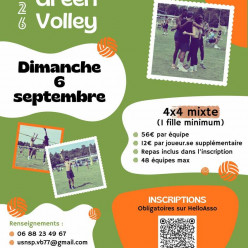 Tournoi Maxou green volley