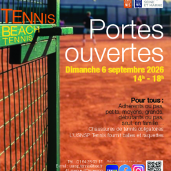 Porte ouverte Tennis